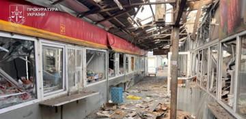 Russian attack on Ukraine market kills five 