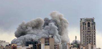 US-Israeli strikes destroy synagoge in Tehran -  VIDEO 