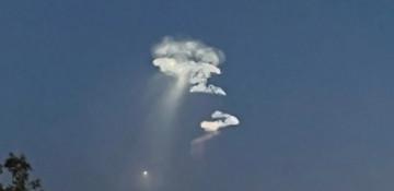 SpaceX Falcon 9 launch lights up Central California sky -  VIDEO 