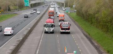 Protests in Ireland over rising fuel prices