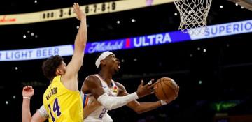 Shai Gilgeous-Alexander powers Thunder past injury-hit Lakers