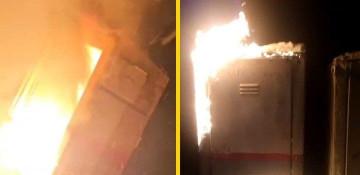 Rail line sabotaged in Russia's Belgorod -  VIDEO 