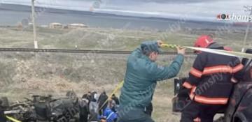 Five dead after car collision on Armenia highway -  PHOTO 