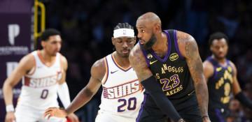 Lakers rout Suns to secure playoff home-court edge