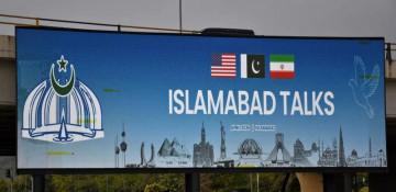 US plane carrying delegation for Iran talks lands in Pakistan