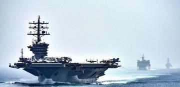 US military says two of its ships transited the Strait of Hormuz 