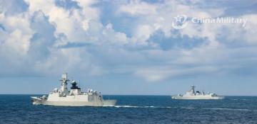China's PLA conducts naval patrols in South China Sea