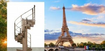 Eiffel Tower staircase section set for auction in Paris