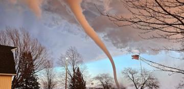 Two tornadoes hit Michigan, causing widespread damage