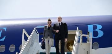 President Ilham Aliyev arrived in Türkiye for working visit -  PHOTO  