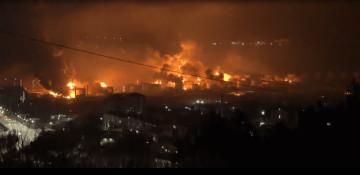 Ukrainian drones strike Russia's Tuapse refinery, triggering huge fire -  VIDEO 