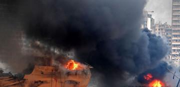 Explosion sparks massive fire at Myanmar river port, tankers ablaze -  VIDEO  