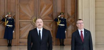 Official welcome ceremony held for President of Latvia -  PHOTO 