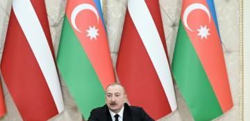 Ilham Aliyev: I am confident that the Latvian President's visit will create good opportunities for cooperation