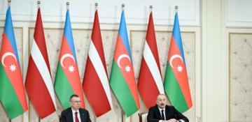 President Aliyev informs Latvian counterpart about Azerbaijan-Armenia peace process 