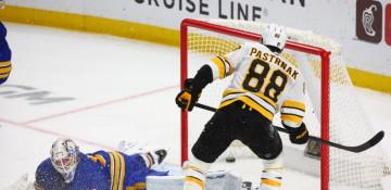 Bruins edge Sabres in OT to keep playoff hopes alive