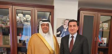 Presidential Aide meets Saudi ambassador to Azerbaijan