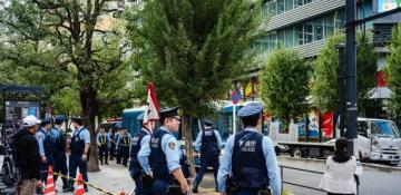 Knife-carrying man arrested at House of Councillors office building in Tokyo