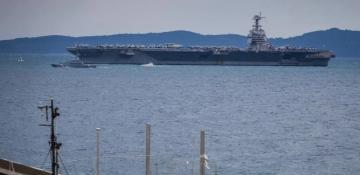 USS Gerald R. Ford leaves Croatia after repairs -  PHOTO 