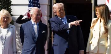 Royal Diplomacy: King Charles III visits White House amid US-UK tensions -  VIDEO 