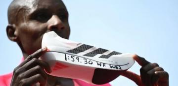 Sabastian Sawe and Adidas break two-hour marathon barrier in London