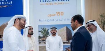 Sheikh Mohammed launches world’s largest date factory to feed malnourished children