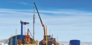 World record: China drills 3,413 meters Into Antarctic ice