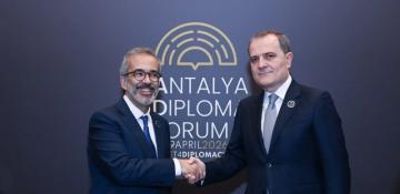 Azerbaijani FM meets with his Portuguese counterpart 
