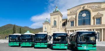 Azerbaijan provides five passenger buses to Ukraine as humanitarian aid