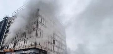 Seven killed in fire at Moscow construction site