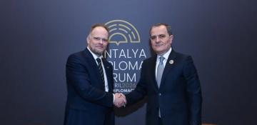 Azerbaijani FM explores strengthening ties with NATO representative