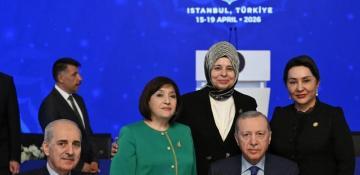 Erdogan holds meeting with speakers at IPU Assembly
