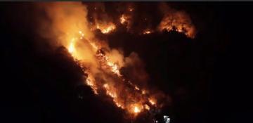 Forest fire in Bontoc disrupts water supply and local tourism