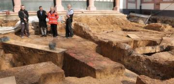 Oldest Roman military camp in Frankfurt found beneath Bolongaro Palace