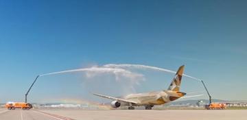 Etihad marks a new era at Frankfurt Airport as the first airline to depart from its third terminal