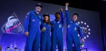 USA Artemis II astronauts return to Houston after record-breaking moon mission