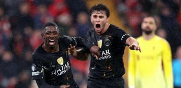 PSG beat Liverpool 2–0 at Anfield as Dembélé brace seals Champions League semi-final spot