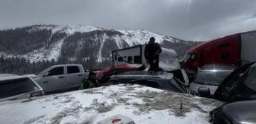 Massive 70+ vehicle pileup shuts I-70 near Eisenhower Tunnel -  VIDEO/PHOTO 