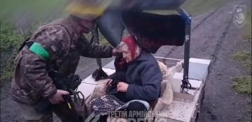 Ground drone rescues 77-year-old woman in dramatic four-hour operation near Lyman -  VIDEO 
