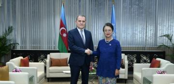 Jeyhun Bayramov meets UNESCAP chief in Bangkok -  PHOTO 