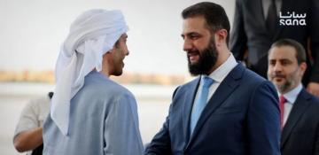 Syrian president visits UAE on Gulf tour's third leg