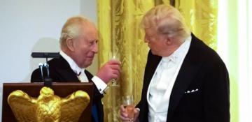 King Charles teases President Trump with historical jokes at White House state dinner -  VIDEO 