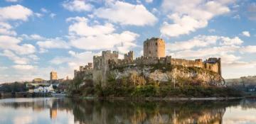 Medieval castle sits atop a prehistoric time capsule in Britain