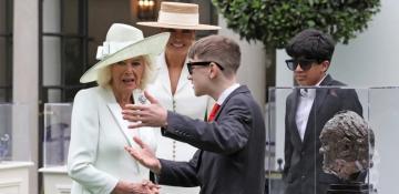 Queen Camilla and Melania Trump join students for AI and VR showcase at White House -  VIDEO 