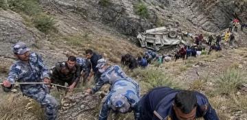 Jeep crash in Nepal's Rolpa district leaves 20 dead