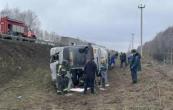 Fatal accident near Saratov involving children's bus