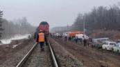 Russian passenger train derailment injuries at least 24