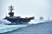 US military says two of its ships transited the Strait of Hormuz 