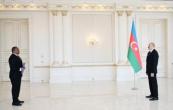 Ilham Aliyev received newly appointed ambassador of Eswatini to Azerbaijan -  PHOTO 