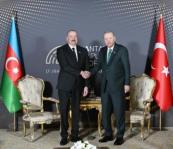 Ilham Aliyev and Recep Tayyip Erdoğan meet in Antalya